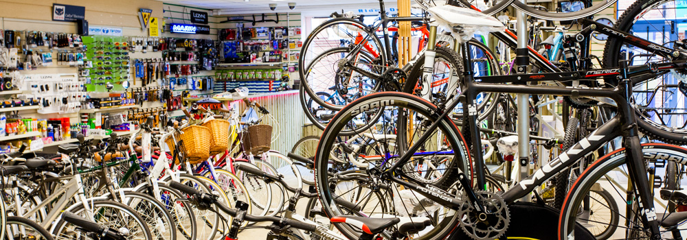 We are South Oxfordshire's largest bike shop